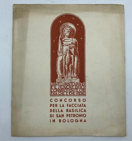 Concorso per la facciata della Basilica di San Petronio in Bologna - copertina