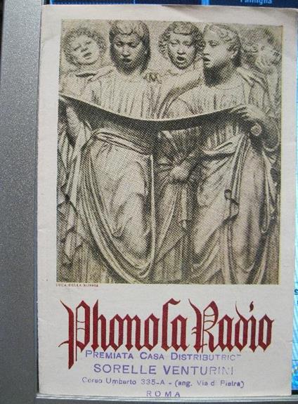 Phonola radio il classico apparecchio italiano - copertina