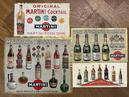 Martini & Rossi, Torino. Tre fogli pubblicitari - copertina