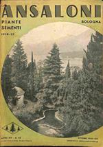 Ansaloni, Bologna. Piante e sementi 1936-37 (catalogo)