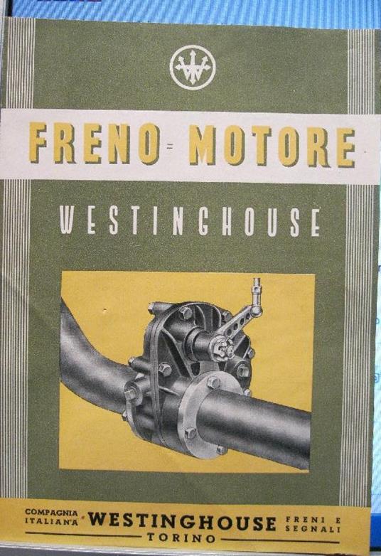 Freno motore Westinghouse, Torino - copertina