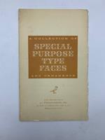 A collection of Special Purpose Type Faces and Ornaments. A-1 Typographers, Inc. Pennsylvania