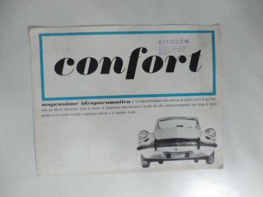 ID19 Citroen. Pieghevole pubblicitario - copertina