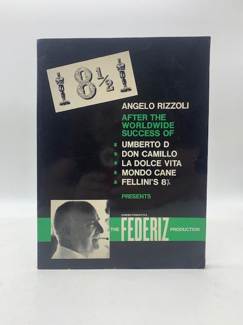 Angelo Rizzoli after the worldwide success of Umberto D, Don Camillo, La dolce vita...presents the Federiz Production - copertina