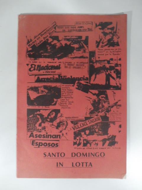 Santo Domingo in lotta. Numero unico. Agape - copertina