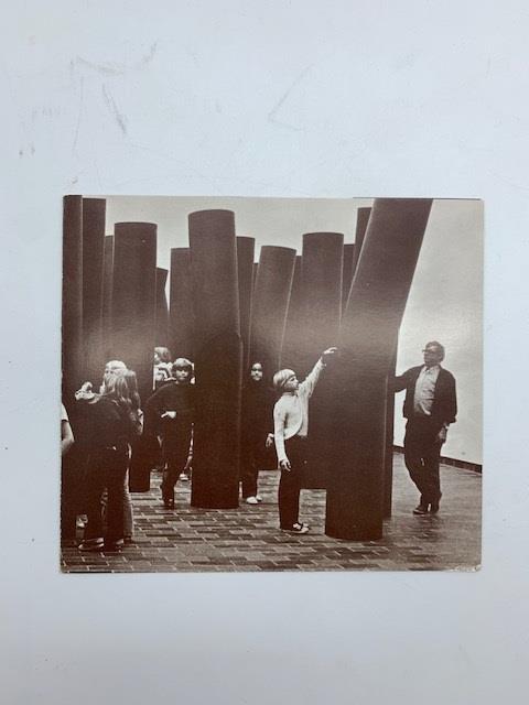 Pol Bury. 25 tonnes de colonnes. Vernissage Fondation Maeght (invitation) - copertina