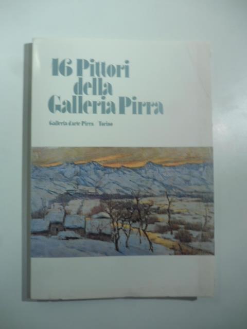 16 pittori della Galleria Pirra - copertina