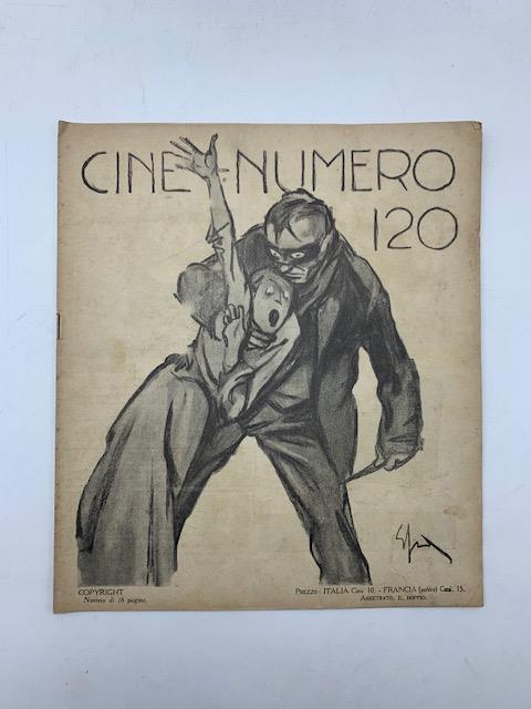 Numero. Settimanale umoristico illustrato, anno IV, n. 120 - copertina