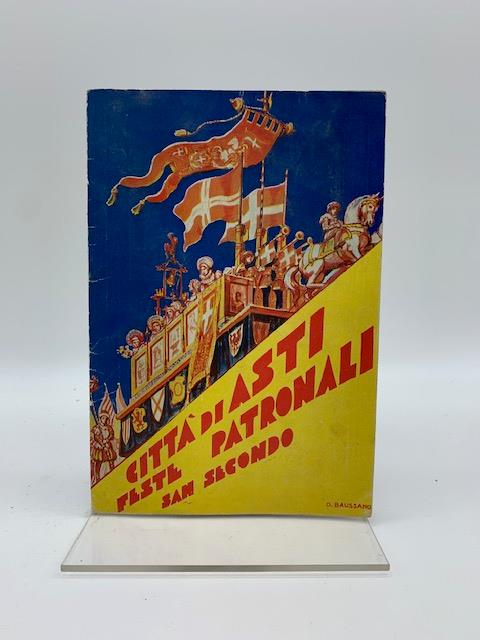 Citta' di Asti. Feste patronali di San Secondo 1935 - copertina