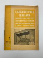 L' architettura italiana. Periodico mensile di architettura tecnica, 1, gennaio 1938