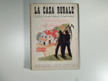 La cassa rurale. Numero speciale della Rivista di estimo agrario e genio rurale - copertina