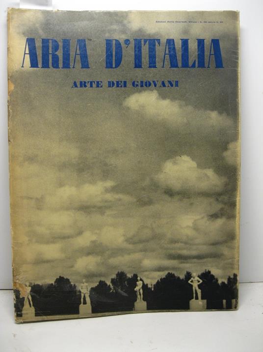 Aria d'Italia. (Primavera 41 - XIX). Arte dei giovani - copertina