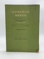 Letterature moderne. Rivista di varia umanita' diretta da Francesco Flora, anno VI, n. 1, gennaio-febbraio 1956