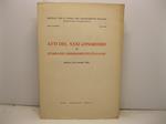 Atti del XXXI Congresso di Storia del Risorgimento italiano (mantova, 21-25 settembre 1952)