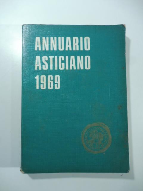 annuario astigiano 1969 - copertina