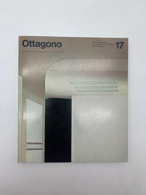 Ottagono rivista trimestrale di architettura arredamento industrial design n. 17 - copertina