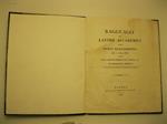 RAGGUAGLI DE' LAVORI ACCADEMICI della Societa' Reale Borbonica per l'anno 1828 letti nella sessione generale de' 30 gennajo 1829 da' segretari perpetui colla prolusione recitata dal segretario generale