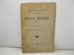 MINISTERO DI AGRICOLTURA, INDUSTRIA e COMMERCIO - Direzione generale dell ' agricoltura - Annali di Agricoltura - 1887 - Zootecnia. Provvedimenti a vantaggio della produzione bovina, ovina e suina