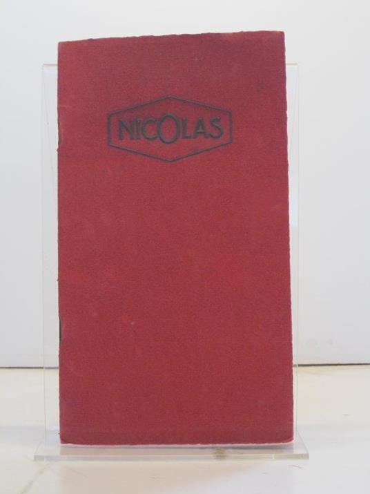 Nicolas - copertina