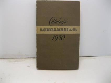 Catalogo 1950 - copertina