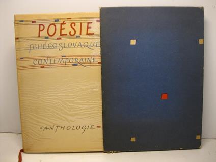 Poesie thce'coslovaque contemporaine. Anthologie par Charles Moisse. Poemes traduits avec la collaboration de Helena Helceletova - copertina