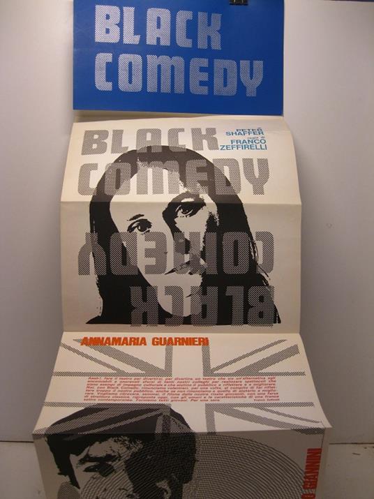 Black comedy di Peter Shaffer, regia di Franco Zeffirelli - copertina