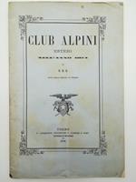 Club alpini esteri nell'anno 1874