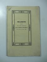 Orazione detta nella Chiesa parrocchiale di Santa Maria de Servi anniversario dell'esequie solenni ai benefattori della Pia casa di ricovero e d'industria in Padova