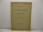 Aleardo Aleardi e la poesia tedesca. Estratto dalla Rivista di Letteratura Tedesca, anno III, n. 9-12, settembre-dicembre 1909