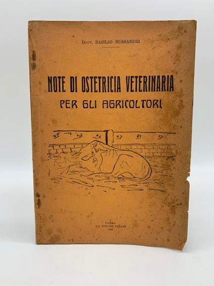 Note di ostetricia veterniaria per gli agricoltori - copertina