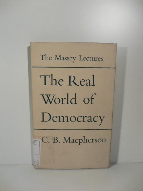 The real world of democracy - copertina