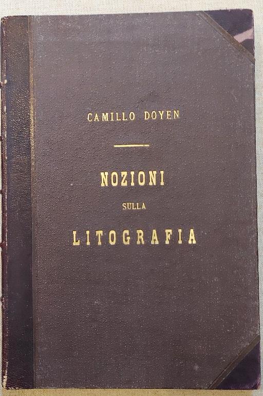 Nozioni sulla litografia - copertina