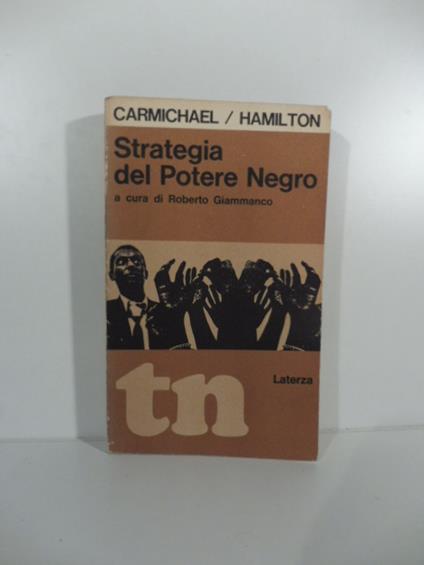 Strategia del potere negro - copertina