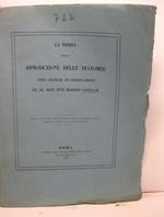 La teoria della riproduzione delle diatomee. Note critiche ed osservazioni. Estratto dagli Atti dell'Accademia Pontificia de' Nuovi Lincei, anni XXVII, sessione VI del 31 maggio 1874