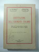 Costituzione dell'esercito italiano. Guida per la preparazione al concorso di ammissione alla scuola di guerra