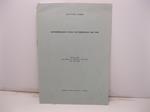 Considerazioni sullo zuccheraggio dei vini. Estratto dagli Atti dell'Acc. It. della Vita e del Vino, vol. XX (1968)