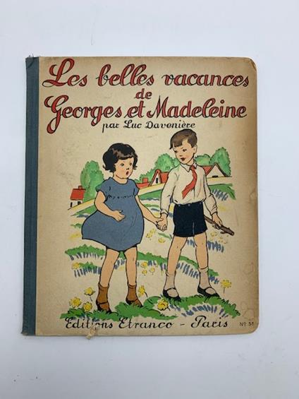 Les belles vacances de Georges et Madeleine - copertina