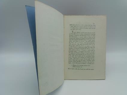 Delle opere plastiche e delle sculture del Cav. Giuseppe Fabris da Vicenza squarcio di lettera a S. E. milord Conte Clifford presidente dell'Accademia delle isole Jonie - copertina