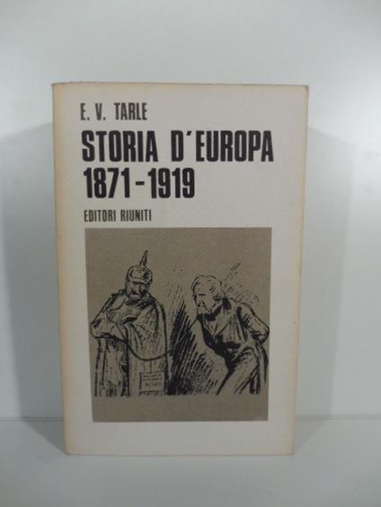 Storia d'Europa 1871-1919 - copertina