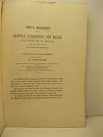 Breve relazione sulla risipola cangrenosa dei maiali sviluppatasi in Milano nell'anno 1874