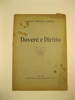 Dovere e diritto