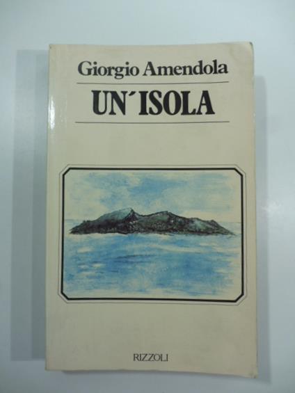 Un'isola - copertina