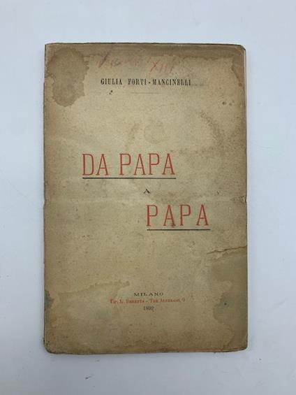 Da papa a papa - copertina