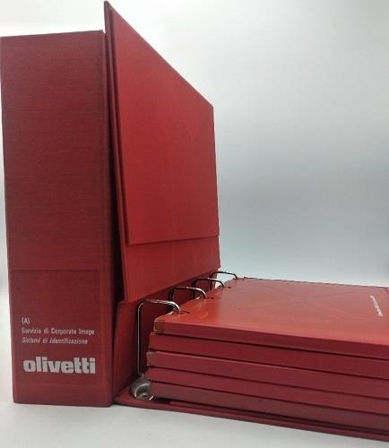 Olivetti. Servizio di Corporate Image. Sistemi di identificazione (Red Books) - copertina