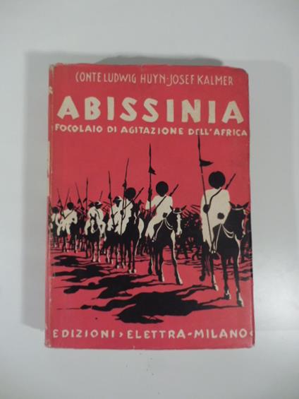 Abissinia focolaio di agitazione dell'Africa - copertina