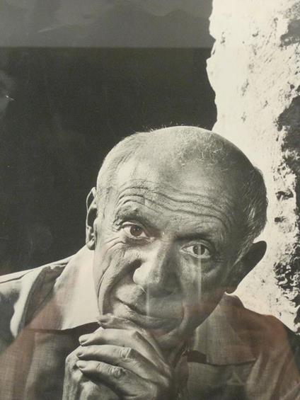 Pablo Picasso. Painter and sculptor. Portrait study by Karsh of Ottawa.. - copertina