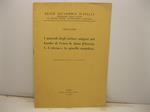 I minerali degli inclusi autigeni nel basalto di Conca de Janas (Orosei). I - L'olivina e lo spinello cromifero. Estratto dal fasc. 6, serie VII vol. I. 1939. R. acc. d'Italia. Rendiconti della classe...)