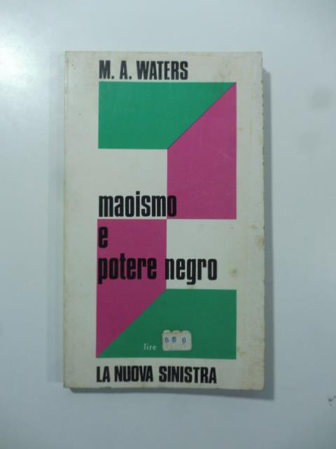 Maoismo e potere negro - copertina