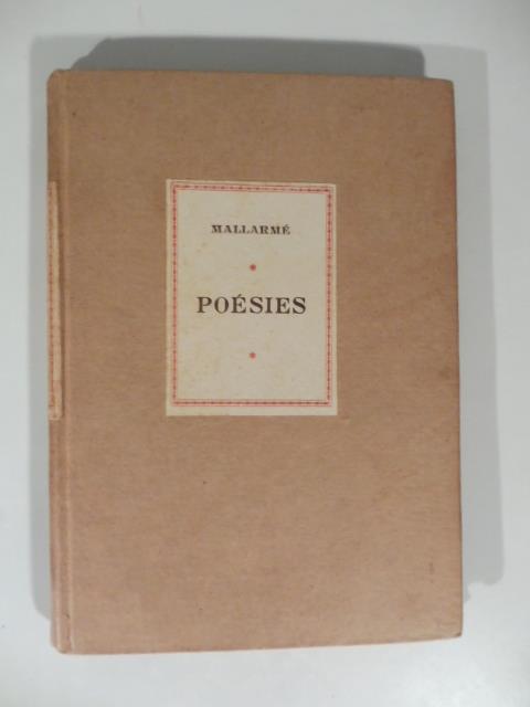 Poesies - copertina