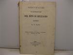 Sarcofaghi con rappresentanze del mito di Meleagro. Estratto dal Bullettino dell'Instituto di corrispondenza archeologica anno 1869